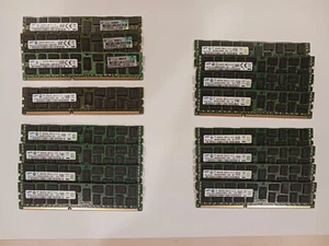 Samsung 8GB 2Rx4 PC3L 10600R - 128GB (16x8GB pieces) LOT - 647650-071 664690-001 - Picture 1 of 6