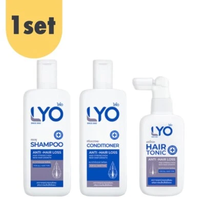 LYO Set Shampoo + Conditioner + Tonic Hair Treatment Hair Strengthen & Regrowth - Image 1 of 4