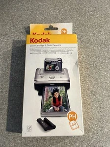 Kodak EasyShare PH-40 Color Cartridges & Photo Paper Kit 4x6 - Picture 1 of 11