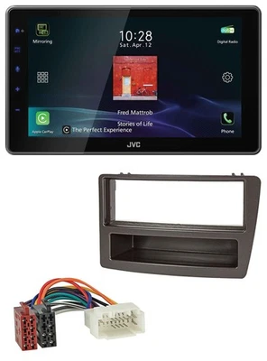 JVC DAB MP3 Bluetooth USB Autoradio für Honda Civic 04-06 autom. Klima schwarz - Bild 1 von 4