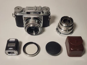 Voigtlander Prominent 35mm Rangefinder Camera No Customs Fees US - Picture 1 of 12