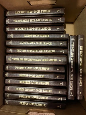 Louis L'Amour Leatherette Choose Pick Your Book Title Collector's Edition Set - Image 1 of 4