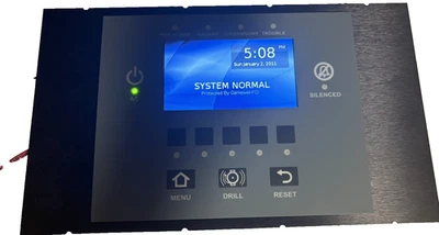 PANEL LCD-SLP GAMEWELL FCI PANTALLA TÁCTIL ANUNCIO PANTALLA EXCELENTE ESTADO Foto 1 de 2