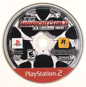 Midnight Club 3: DUB Edition Remix (Sony PlayStation 2, 2006) PS2 Disc Only - Picture 1 of 4
