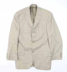 Pierre Cardin Men's Beige Blazer, 36S, Formal Single-Breasted - Picture 1 of 12