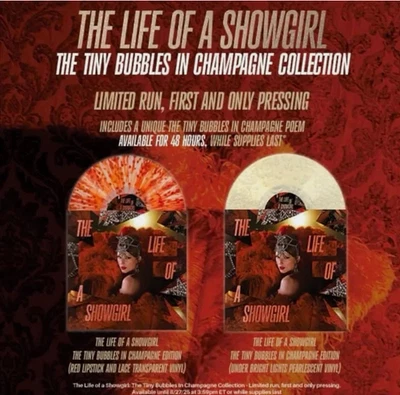 Taylor Swift Life of a Showgirl The Tiny Bubbles in Champagne Collection Set - Image 1 of 2