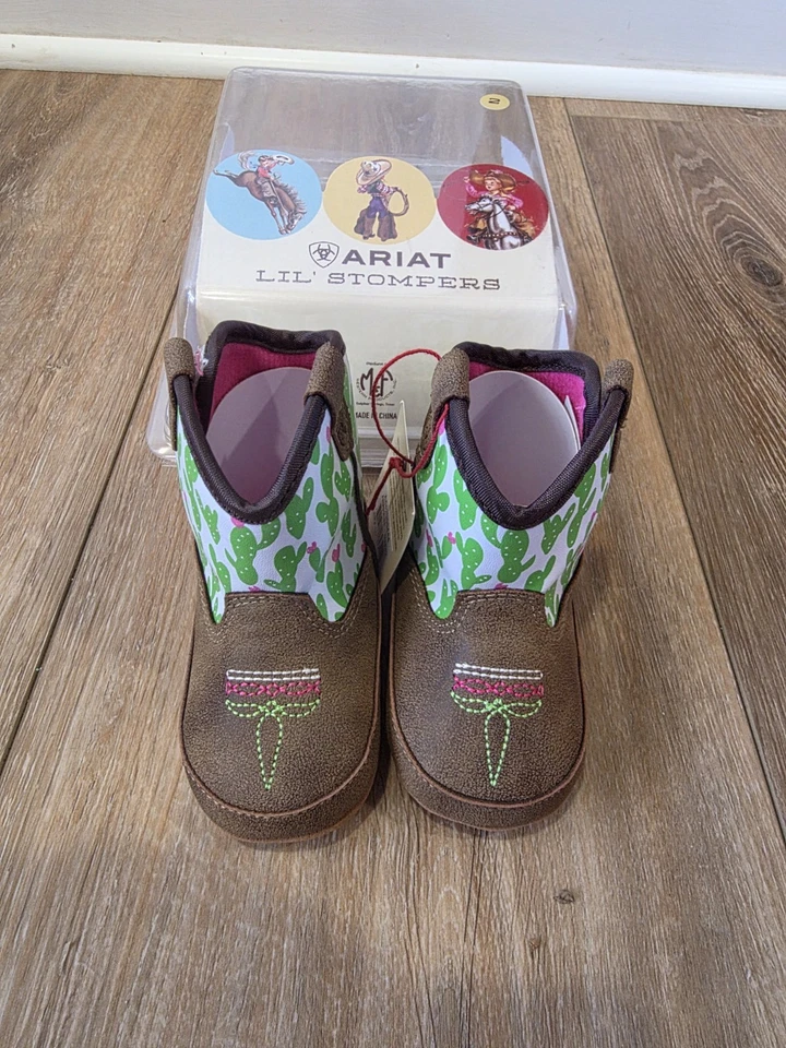 Ariat Toddlers Brown Cactus Anaheim Lil Stompers A442000444