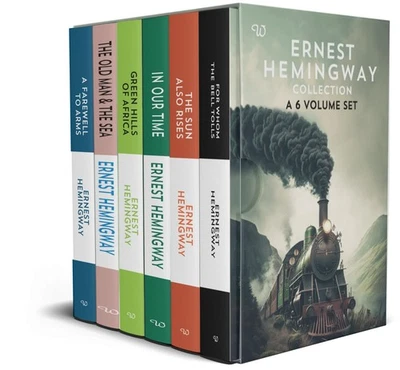 Ernest Hemingway Collection 6 book set (For Whom The Bell Tolls, A Farewell To A - image 1 of 4