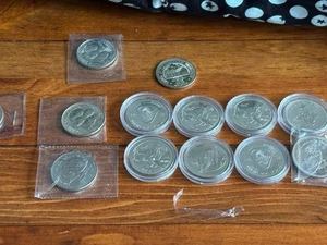 Kanadischer Jaspis Münzen Dollar Silber? Gedenkmünze großer Restposten Kurioses 9t - Bild 1 von 6