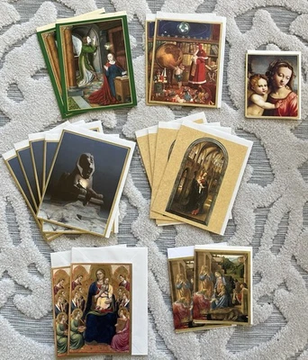 Lote de tarjetas de Navidad religiosas CASPARI (18) Foto 1 de 4