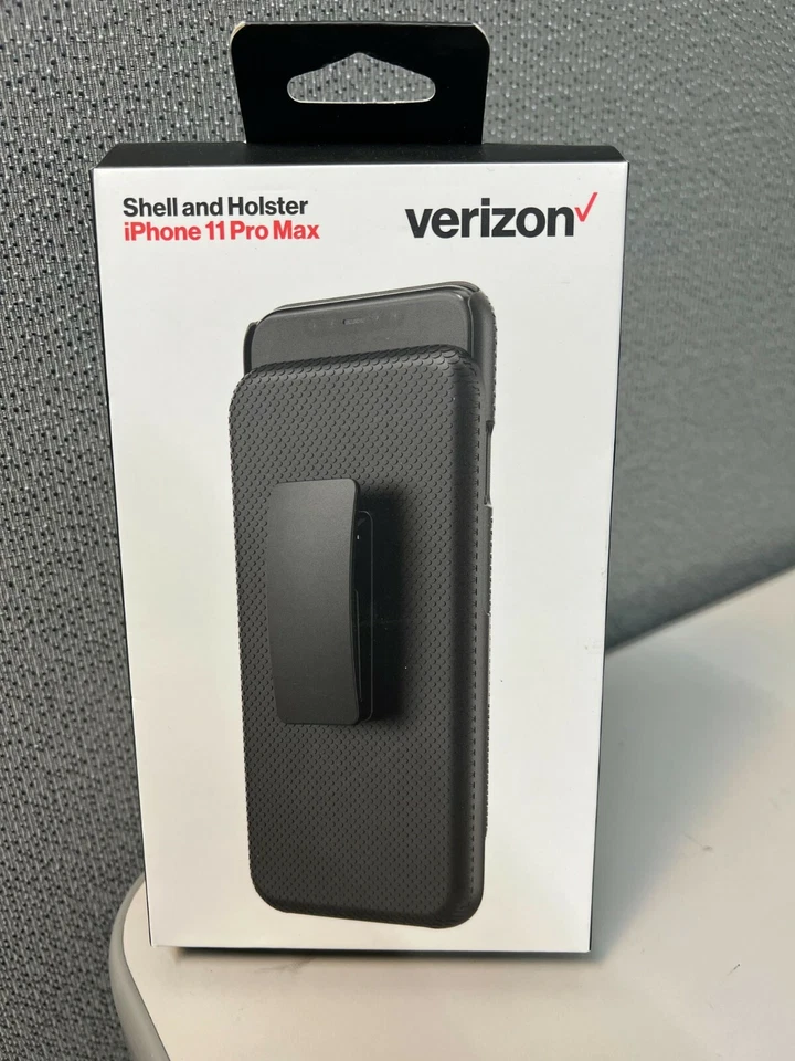 Verizon Shell and Holster Combo Case for Apple iPhone 11 Pro Max - Black