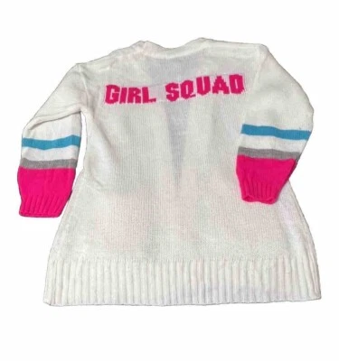 Cárdigan de manga larga para niñas “GIRL SQUAD” Limited Too 6x Foto 1 de 4