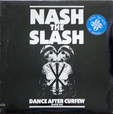 Electro/Synth-Pop NASH THE SLASH "Dance After Curfew" 12" EP 1982 PVC Sealed!! - Image 1 of 2