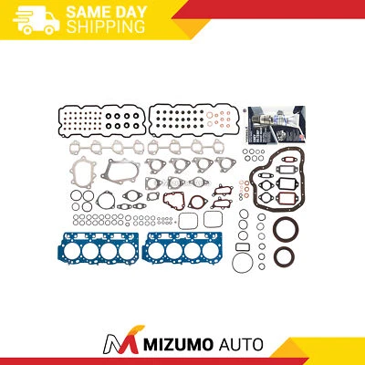 Juego completo de juntas aptas para 01-04 Chevrolet Silverado Sierra 2500HD 3500 6.6 0.047 grueso Foto 1 de 4