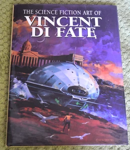 The Science Fiction Art of Vincent Di Fate hb UNREAD - Picture 1 of 3