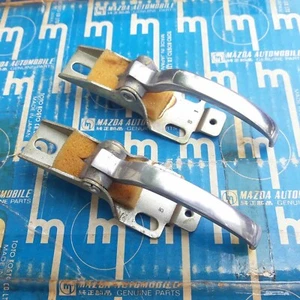 MAZDA FAMILIA R100 1000 1200 1300 Inner Door Handle Genuine Parts NOS JAPAN PAIR - Picture 1 of 5