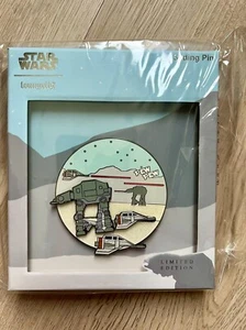 Loungefly Empire Strike Back 40th Star Wars Code Name Pew Pew Pin LE 500 Sliding - Picture 1 of 2