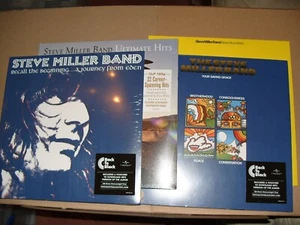Steve Miller Band Ultimate Hits/Recall The B/Your Saving/Brave New 4 x Vinyl NEW - Imagen 1 de 11