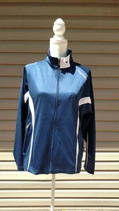 DIADORA ATHLETIC WEAR WOMEN'S Full Zip Up Jacket - Size Medium - Picture 1 of 8