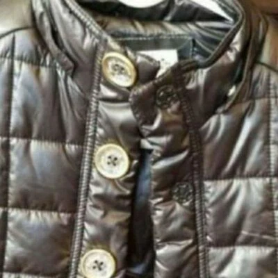 Nuevo Chaleco/Chaqueta Acolchada Justicia Negra - Talla Niñas 12 Foto 1 de 4