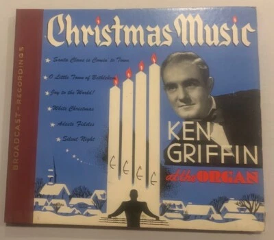 Ken Griffin, 78rpm Album, V+, Christmas Music, Broadcast Recordings G-500 - Image 1 of 4