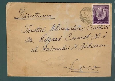 Portada Rumania 1952 Leonardo da Vinci Científico Arquitecto Inventor Artista C Foto 1 de 2