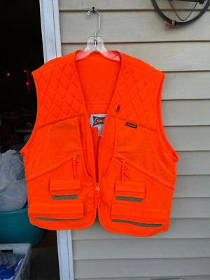 Vintage Gamehide Hunting Shooting Vest Adult Size Large Orange - Image 1 of 4