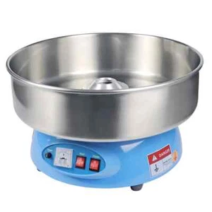 PartyHut Commercial Cotton Candy Machine Carnival Party Candy Floss Maker, Blue - Picture 1 of 8