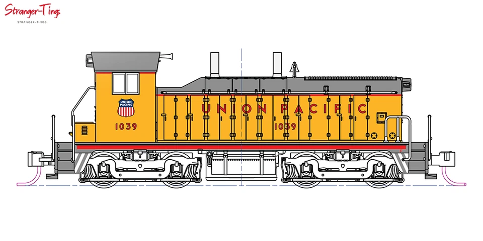 KATO EMD NW2 Switcher Union Pacific 1039 N Gauge - image 1 of 1