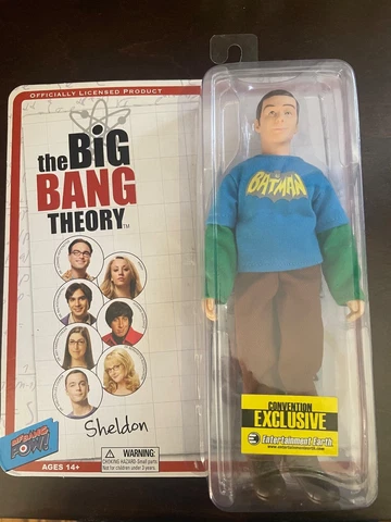 SDCC Big Bang Theory Sheldon 8" Figure Con Exclusive Cover