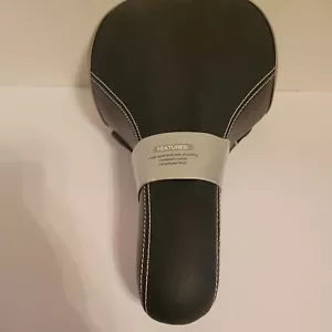 Mammoth Bike Seat Black - Adult Size Universal Mount, Breathable Fabric - Picture 1 of 6