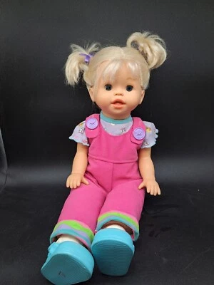 Vintage 2005 Mattel Little Mommy Play All Day Toddler Interactive Doll Talks - Image 1 of 4