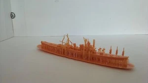 1: 2000 Aoba battleship waterline version model - Picture 1 of 4