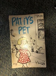 Paperback 1967 Patty’s Pet by Hoff Book Vintage Young Readers Press 2nd Print - Foto 1 di 5