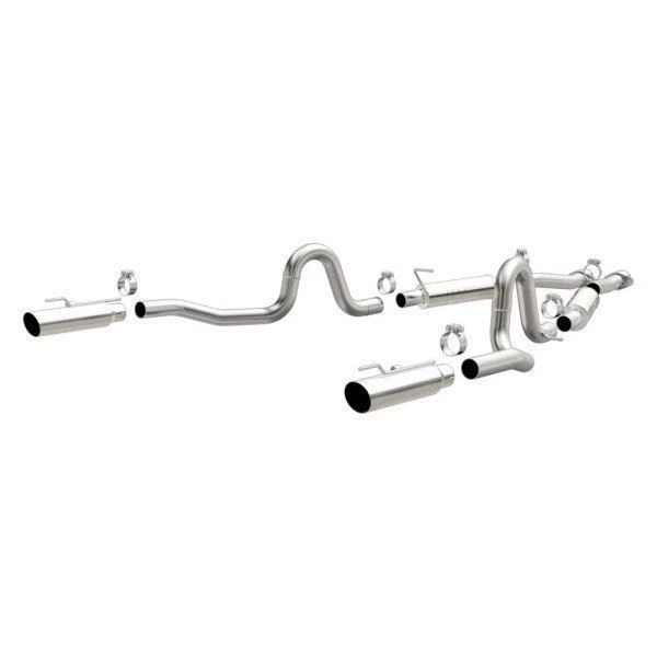Sistema de escape Magnaflow Cat-Back 1999-2004 Ford Mustang GT V8 4,6 L silenciador doble Foto 1 de 1