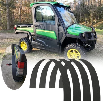 For John Deere Gator XUV 835R 4x Fender Flares Mud Flaps Extra Wide Wheel Arches - Image 1 of 4