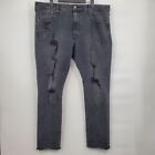 American Eagle Slim Extreme Flex Jeans Distressed Destroyed Grunge Mens 38x32