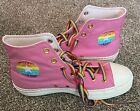 Size 8.5 - Converse Chuck Taylor All Star High Pride Flag