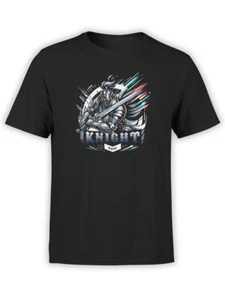 FANTUCCI Knights T-Shirt Collection | Knight Mode T-Shirt | Unisex - Picture 1 of 5