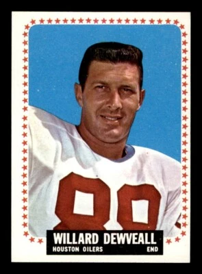 1964 Topps Football #72 Williard Dewveall EX/MT *d3 - Image 1 of 2