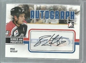 2009-10 ITG Heroes and Prospects Autographs #ARG Ryan Getzlaf (ref44769)