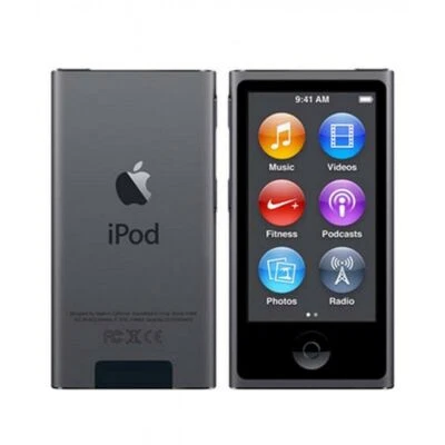 NEW Apple iPod nano 7th Generation Black (16 GB) Sealed- 1 Year WARRANTY - Image 1 of 4