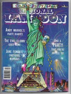 NATIONAL LAMPOON December 1989 GALA PARTY ISSUE Vintage MAGAZINE M5 - Imagen 1 de 2
