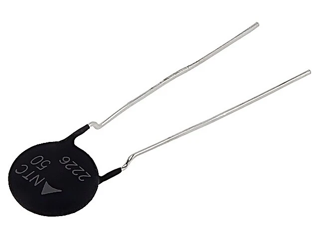 2X B57236S0500M000 NTC Thermistor 50Ω ±20% THT 3165K Pitch: 5mm EPCOS - Image 1 of 1