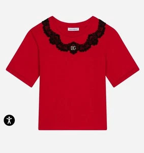 Dolce And Gabbana Girls Red Shirt - Picture 1 of 3