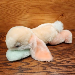 Jumbo 26" Vintage Aurora Sherbet Pastello Coniglietto Coniglio Peluche Sherbert - Foto 1 di 17