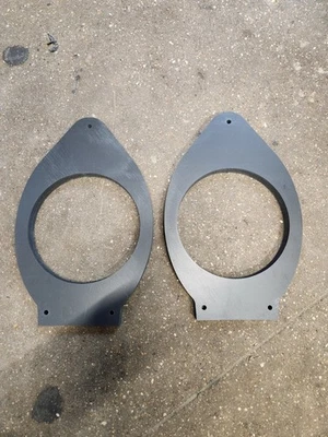 TCB 2014-2025 GM Trucks Front 6.5" Speaker adapters fit Deaf bonce Apocalypse