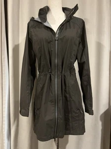 Kuhl Women’s Rain Coat With Hood Gray Medium - Picture 1 of 7