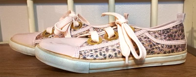 Zapatillas deportivas Shoedazzle Pamper rosa estampado de leopardo 7,5 zapatos Foto 1 de 4