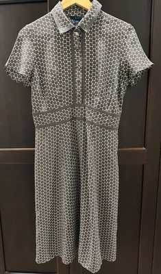 Vestido Boden marrón lunares 12R Foto 1 de 4